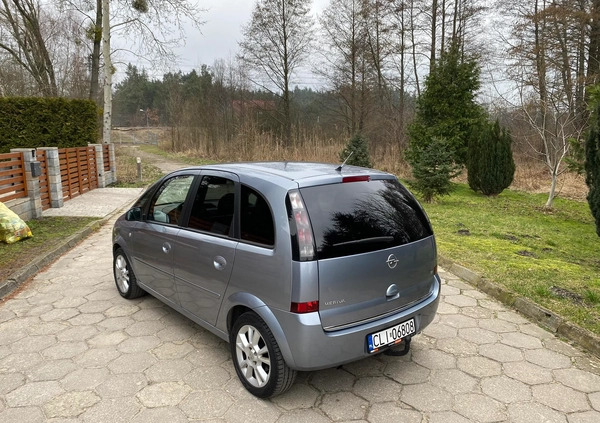 Opel Meriva cena 13900 przebieg: 181400, rok produkcji 2007 z Skępe małe 121